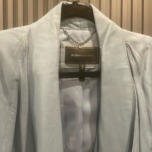 BCBG genuine leather Jacket